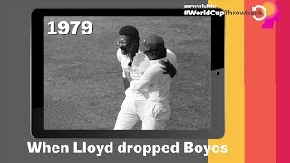 WC Throwback: Did Lloyd drop it on purpose?