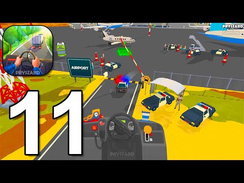 Vehicle Masters - Gameplay Walkthrough Part 11 Reach Airport With Police Car (iOS, Android) - YouTube