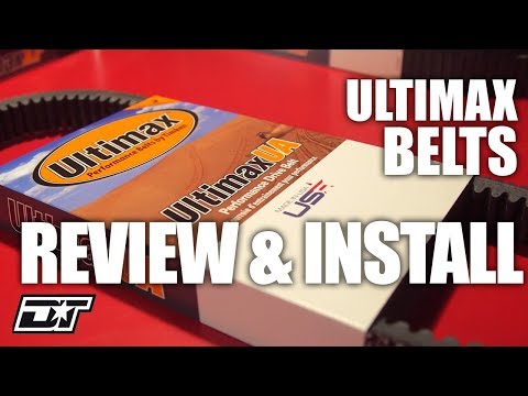 Ultimax Belts Overview and Install