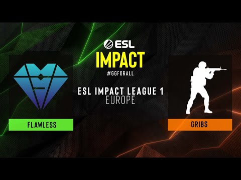 gribs vs Flawless - Map 2 [Dust2] - ESL Impact League S1 - Group A - EU