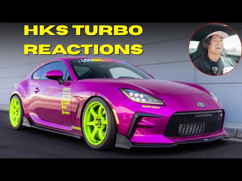 HKS TURBO GR86 FIRST DRIVE (Review + Reactions)