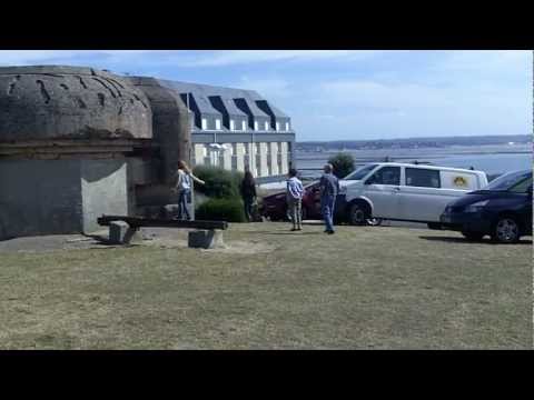 Atlantic Wall Fortifications, Granville, France.