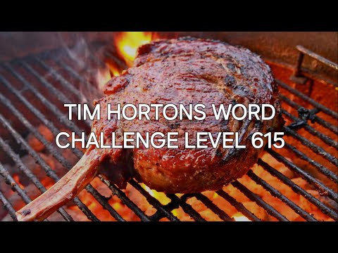 🤤🤤🤤 Tim Hortons Word Challenge Level 615 #timhortons #free #newvideo #subscribe