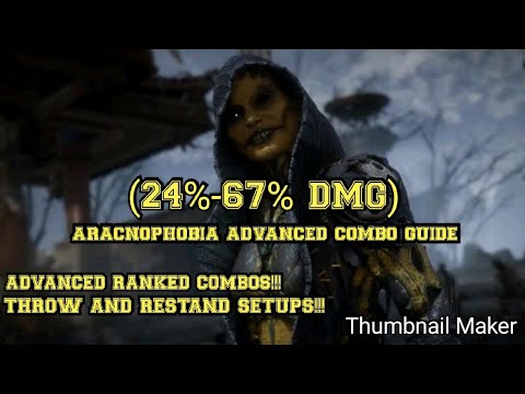 "THE BROOD MOTHER" Mk11 D'vorah (Aracnophobia) Advanced Combo Guide