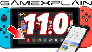 A NEW Home App?! Nintendo Switch Version 11.0 Update TOUR! (Trending Games, Downloads, & More!)