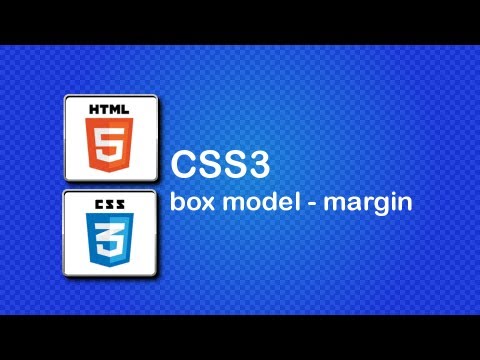 HTML5 and CSS3 Beginner Tutorial 17 - CSS box model, margin