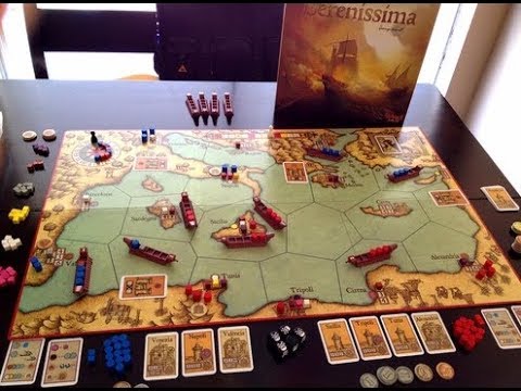 [쉽고 자세히] 해상전투의 끝!! 세레니시마 신판 룰설명 -38-