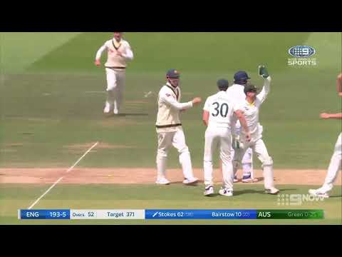 Bairstow gets out with his own tactic