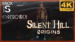 [4K] Silent Hill : Origins / Xbox Series S - Playstation 2 via RetroArch