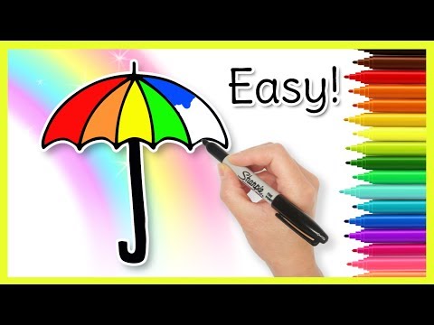 Coloring Umbrella Pictures