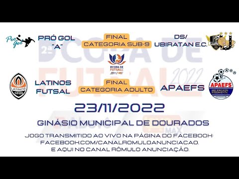 #138 2a Copa Abevê/Leve Max de Futsal - ÚLTIMO DIA / FINAIS: Sub-9 e Adulto