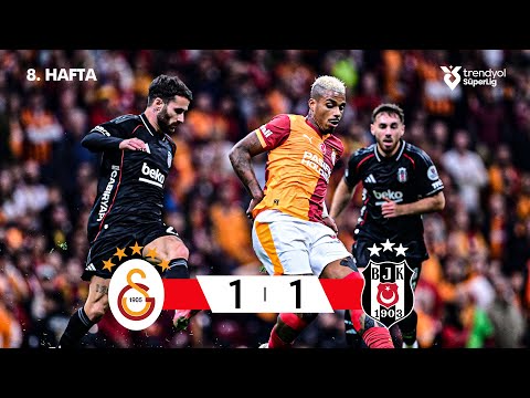 Galatasaray (1-1) Beşiktaş - Highlights/Özet | Trendyol Süper Lig - 2025/26