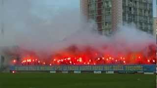 preview picture of video 'Sporting Toulon Var vs A.S. Cannes 2  Tifo des Supporters Toulonnais Live Stade Bon Rencontre 2012'