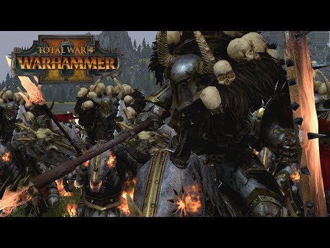 RUINOUS CHARGE - Chaos vs Dark Elves, Norsca // Total War: Warhammer II Online Battle