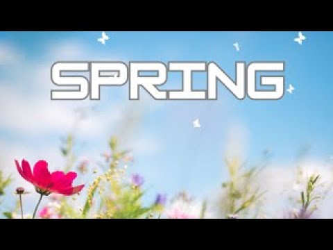 Amazing Colors of Spring - Nature Relaxation Film - nature sound for relaxing  4K