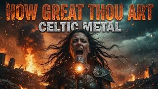 HOW GREAT THOU ART 🔥 Celtic Metal Worship (AI Cover) | Classic Hymn