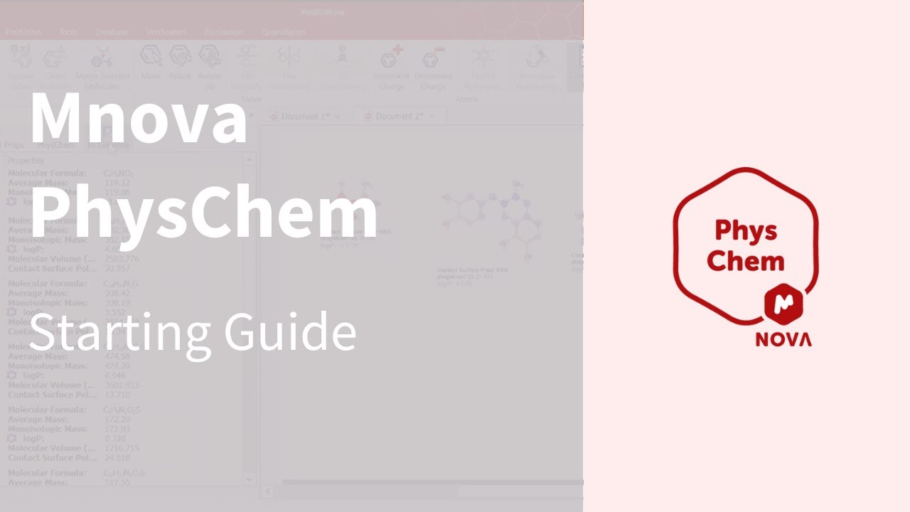 Mnova PhysChem - Starting Guide