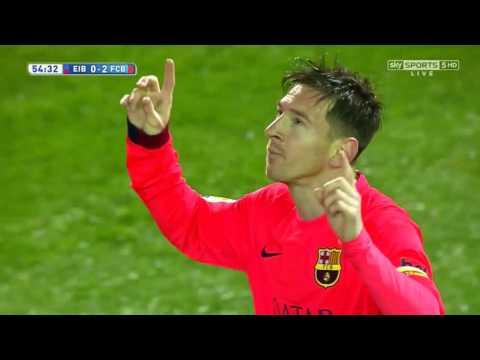 Lionel Messi vs Eibar (Away) 14-15 HD 720p (14/03/2015) - English Commentary