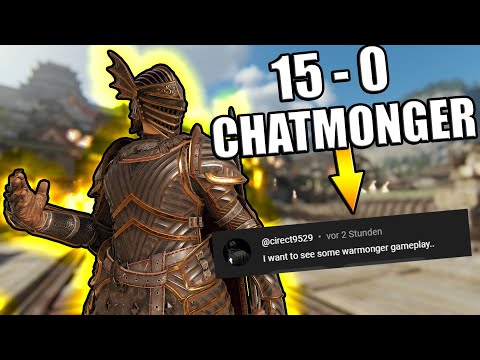 Great 1vs.3 Warmonger Clutch! - Someone Asked for Warmommy | ForHonor