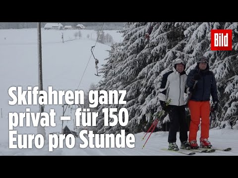 Skivergnügen trotz Corona – Ein Betreiber im Schwarzwald vermietet Skilifte jetzt privat