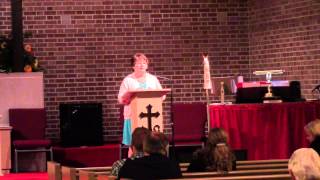 preview picture of video '10/5/14 - Evangelism Sunday - Sue Kear'