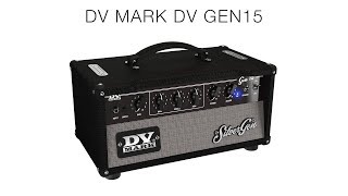 Video thumbnail for Ламповый гитарный усилитель DV Mark DV Gen15 by MixArt Distribution