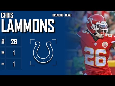 INDIANAPOLIS COLTS: Chris Lammons ᴴᴰ