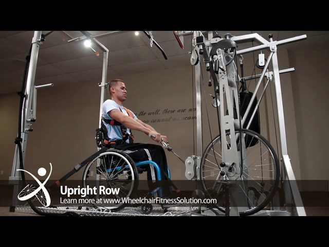 Wheelchair Fitness Solution | Exercise: Upright Row (19 of 40)
