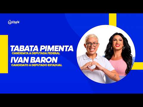 THABATTA PIMENTA & IVAN BARON  -  Diz Aí PodCast -  #EPISÓDIO129#3T