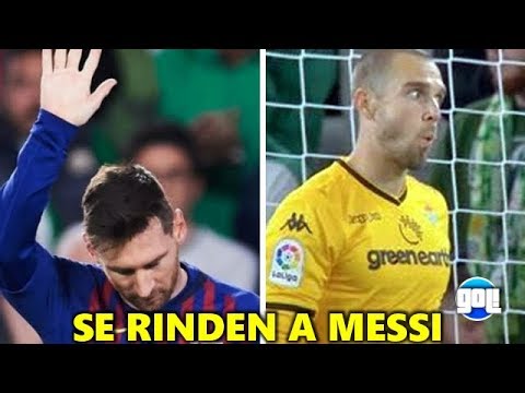 Se rinden a  Messi, el mas grande, Messi vs Betis LO QUE NO SE VIO
