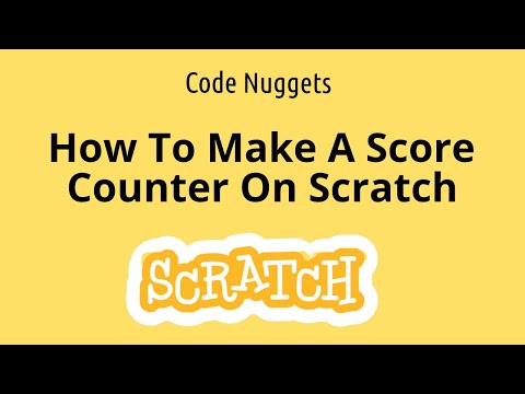 How To Make A Score Counter On Scratch