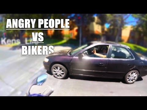 ANGRY PEOPLE vs BIKERS -- The Best Compilation [2016] #34 {World Comedy}