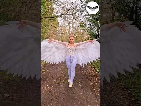 Making angel wings #customclothing #handmade #reworked #costumedesign #wings #cosplaywings #cosplay