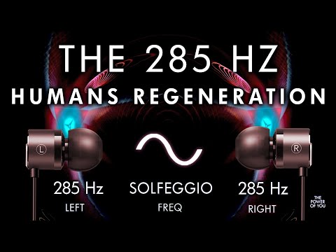 Humans Regeneration -  285hz Brain Hemisphere Synchronization