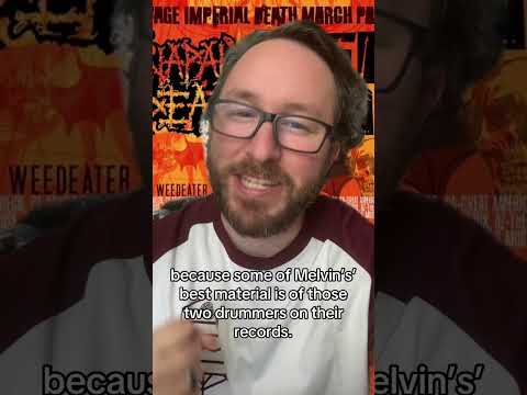 Double drummer Melvins – featuring Dale Crover and Coady Willis – is back! #shorts