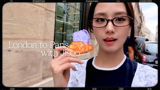 [Vlog] London to Paris with JISOO