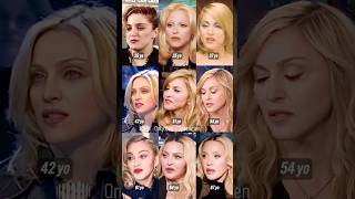 Madonna’s evolution from the ’80s to today — still iconic👑✨#Madonna #beforeandafter #celebrity
