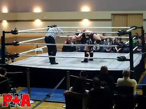PWA Wrestling: Riea Von Slasher w/ Rigor vs Liiza Hall - Jan 27th/17