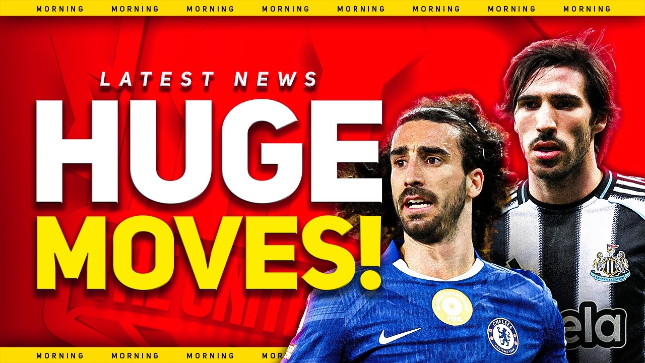 £80 Million Tonali BID? Cucurella BID? Man Utd TRANSFER latest!
