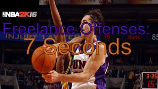 NBA 2k16 Freelance Offenses: 7 Seconds