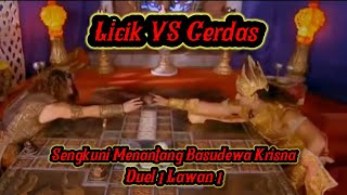 Download lagu Sengkuni Menantang Basudewa Krisna Duel 1 Lawan 1 || Mahabharata Bahasa Indonesia mp3