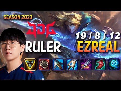JDG Ruler EZREAL vs JINX ADC - Patch 13.20 KR Ranked