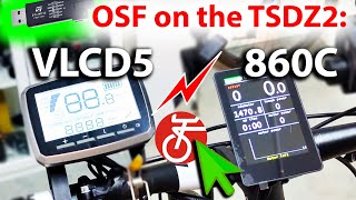 OSF on the TSDZ2(b): Original Display Vs the 860C, which one should YOU choose?