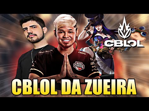 TITAN CALANDO BVOY E ROBO FEEDANDO A TORRE - CBLOL DA ZUEIRA