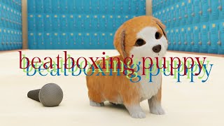 Cover art for beatboxing puppy