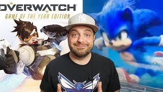 Overwatch for Switch is SCREWED + LEAKED Sonic Movie Design!