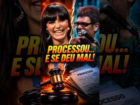 Ela zoou Roger Moreira, ele RESPONDEU… e ela acabou PROCESSANDO!..#thenoite #danilogentili #sbt