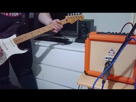 Orange crush 20 with multi fx and wah
