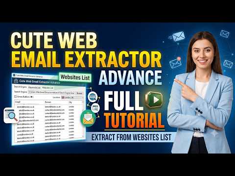 Extract Emails from Website List