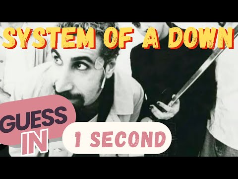 Can you guess the System of a Down song in 1 second?